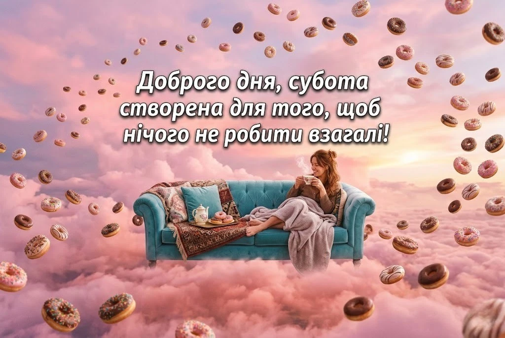 Доброго суботнього дня: смішні та сучасні картинки для найкращого настрою