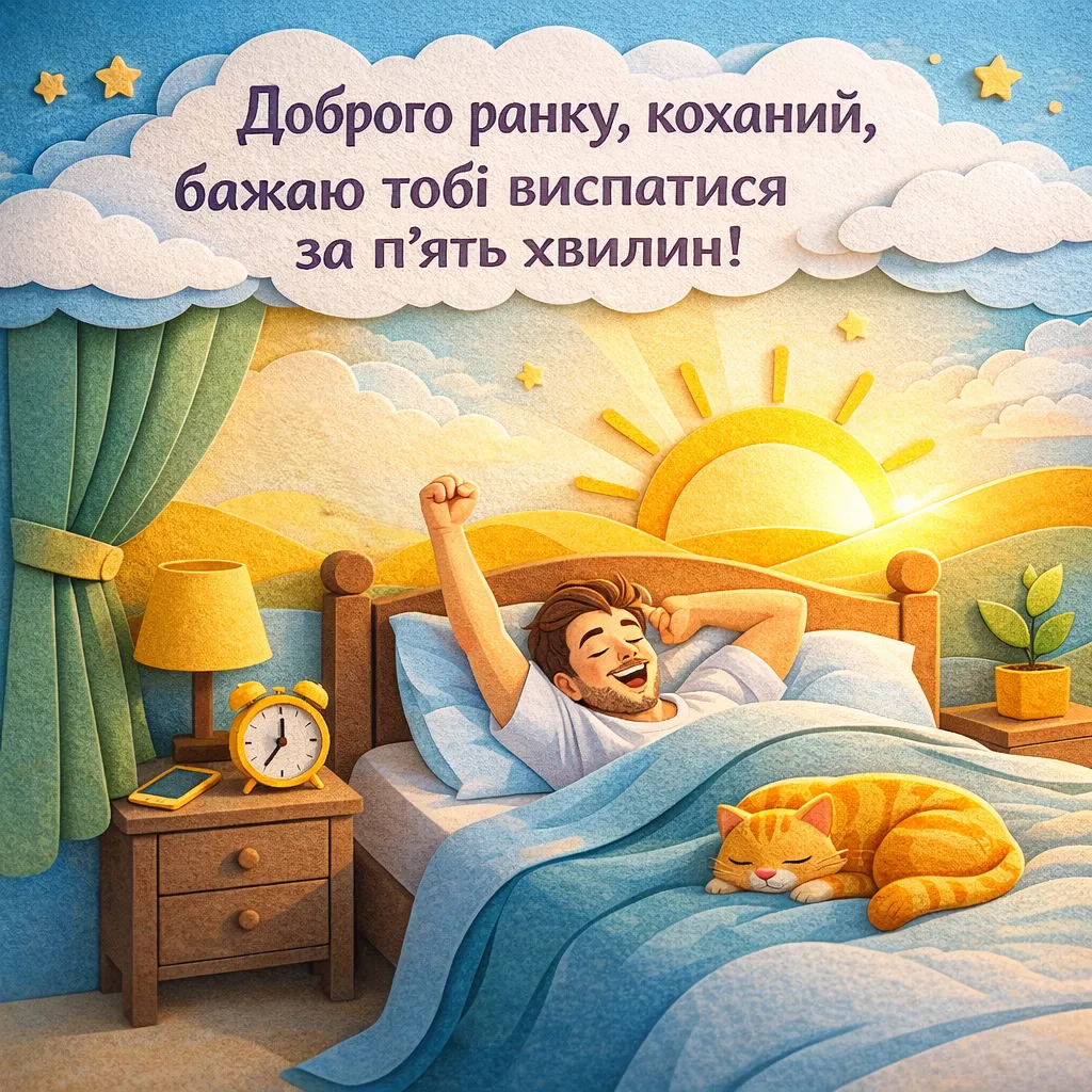 Доброго ранку, коханий: сучасні картинки з гумором та душевні побажання