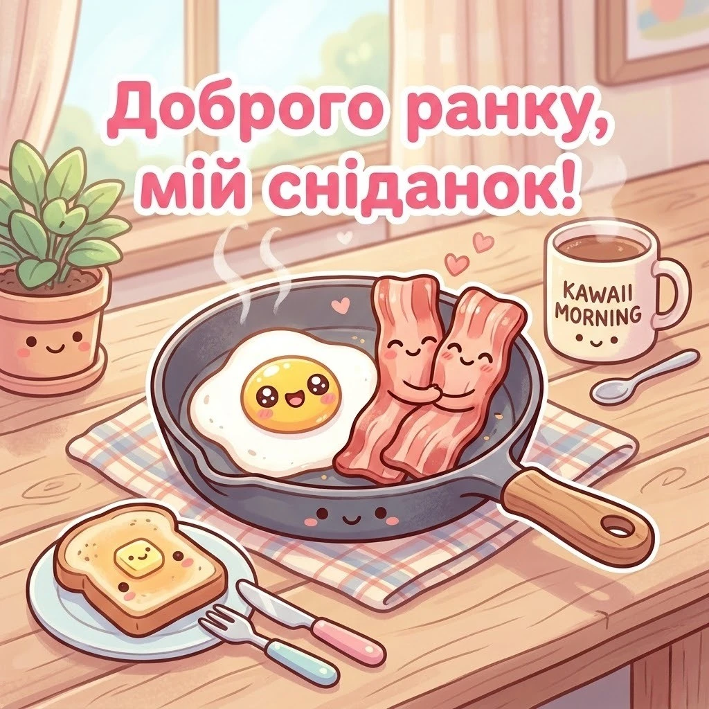 Доброго ранку, коханий: сучасні картинки з гумором та душевні побажання