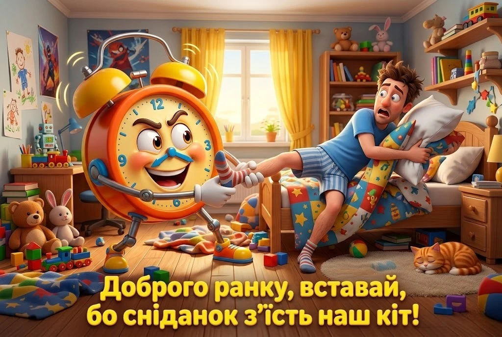 Доброго ранку, коханий: сучасні картинки з гумором та душевні побажання