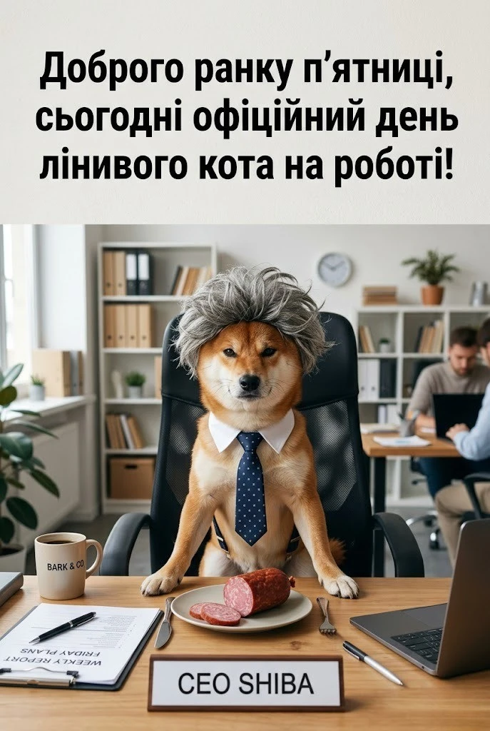 Доброго ранку п’ятниці: прикольні картинки для гарного настрою та зарядку на вихідні