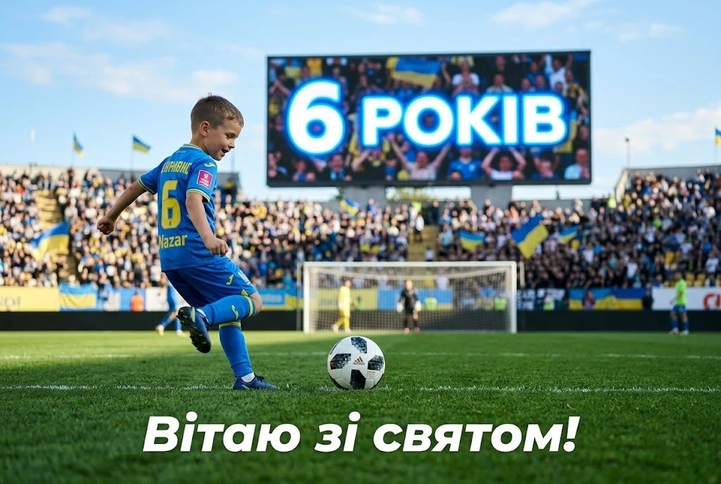 З днем народження, юний герою: щирі побажання хлопчику на 6 років