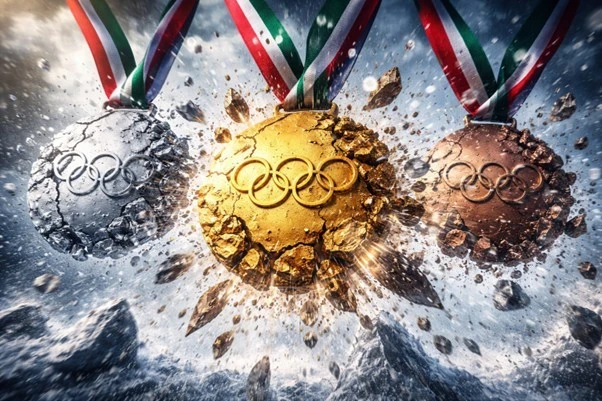 Сором на весь світ: медалі Олімпіади-2026 кришаться від дотику