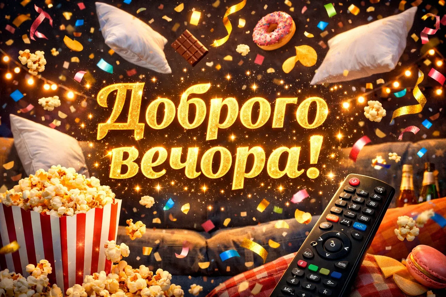 Доброго вечора: прикольні картинки для душевного відпочинку та гарного настрою