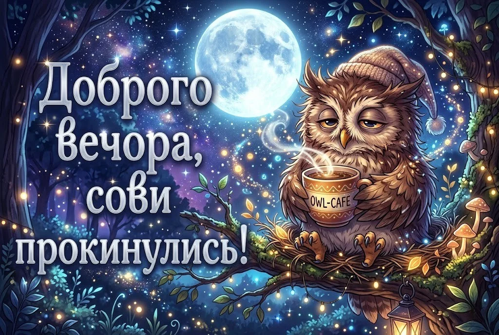 Доброго вечора: прикольні картинки для душевного відпочинку та гарного настрою