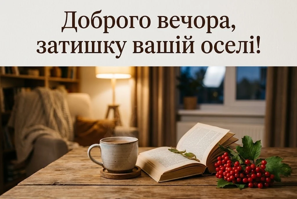 Доброго вечора: картинки про домашній затишок для душевного тепла