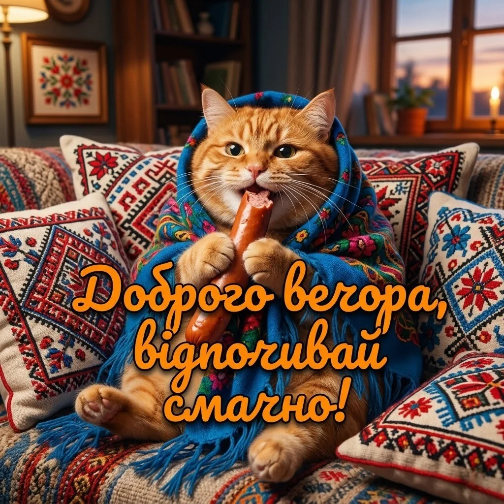 Доброго вечора: картинки про домашній затишок для душевного тепла