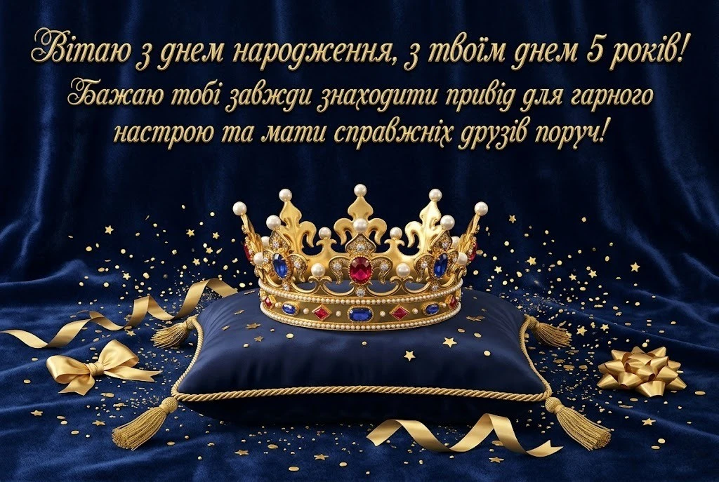 Найкращі привітання з днем народження хлопчику на 5 років: вірші та проза
