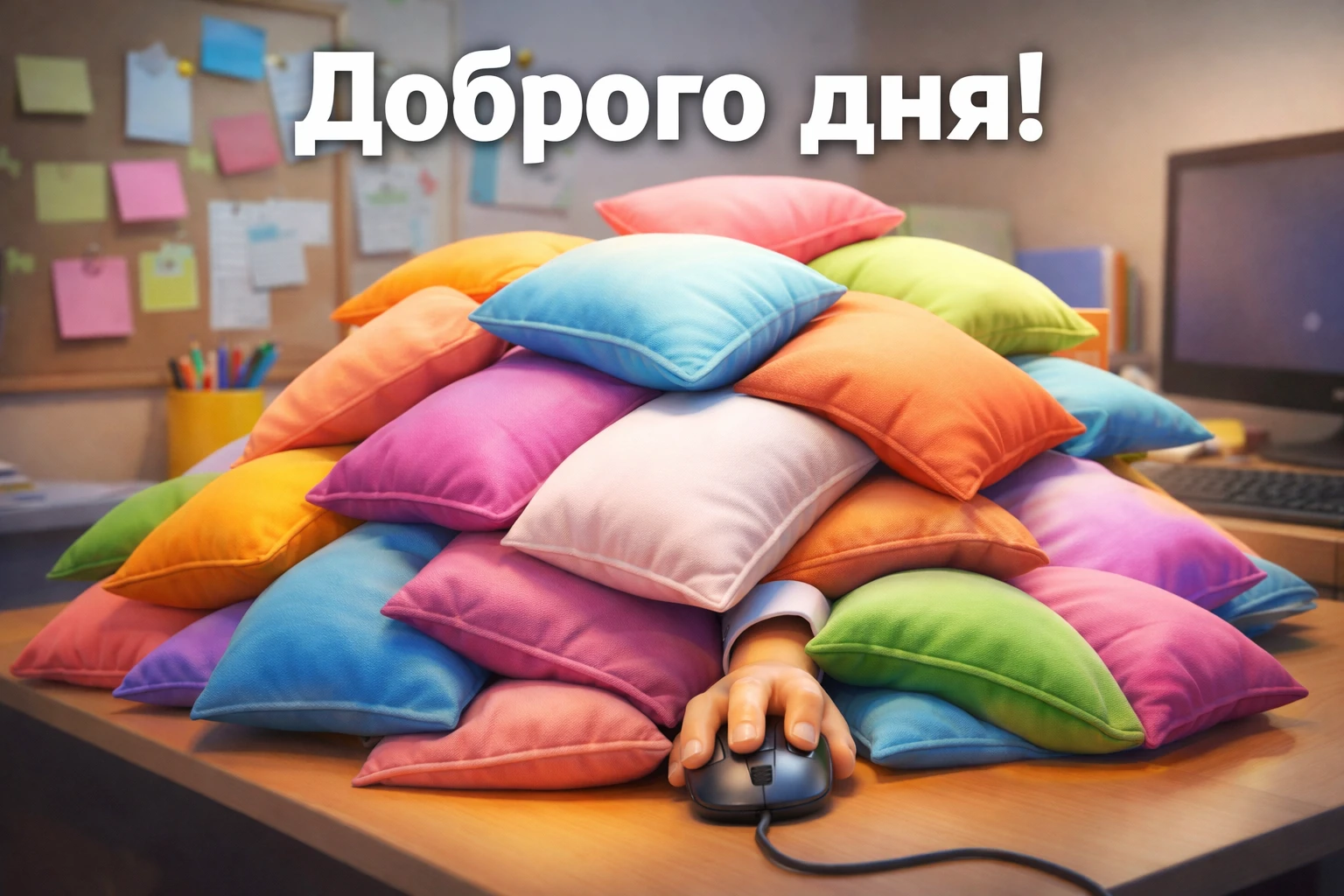 Доброго дня, гумор на роботі: прикольні картинки для гарного настрою