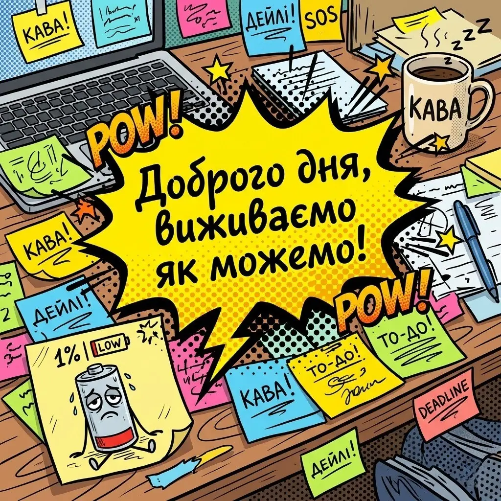 Доброго дня, гумор на роботі: прикольні картинки для гарного настрою