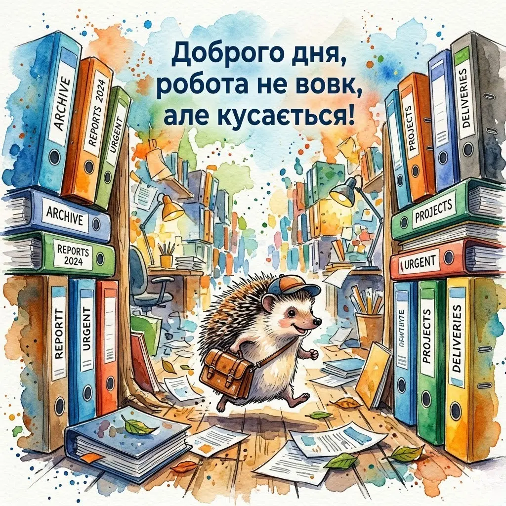 Доброго дня, гумор на роботі: прикольні картинки для гарного настрою