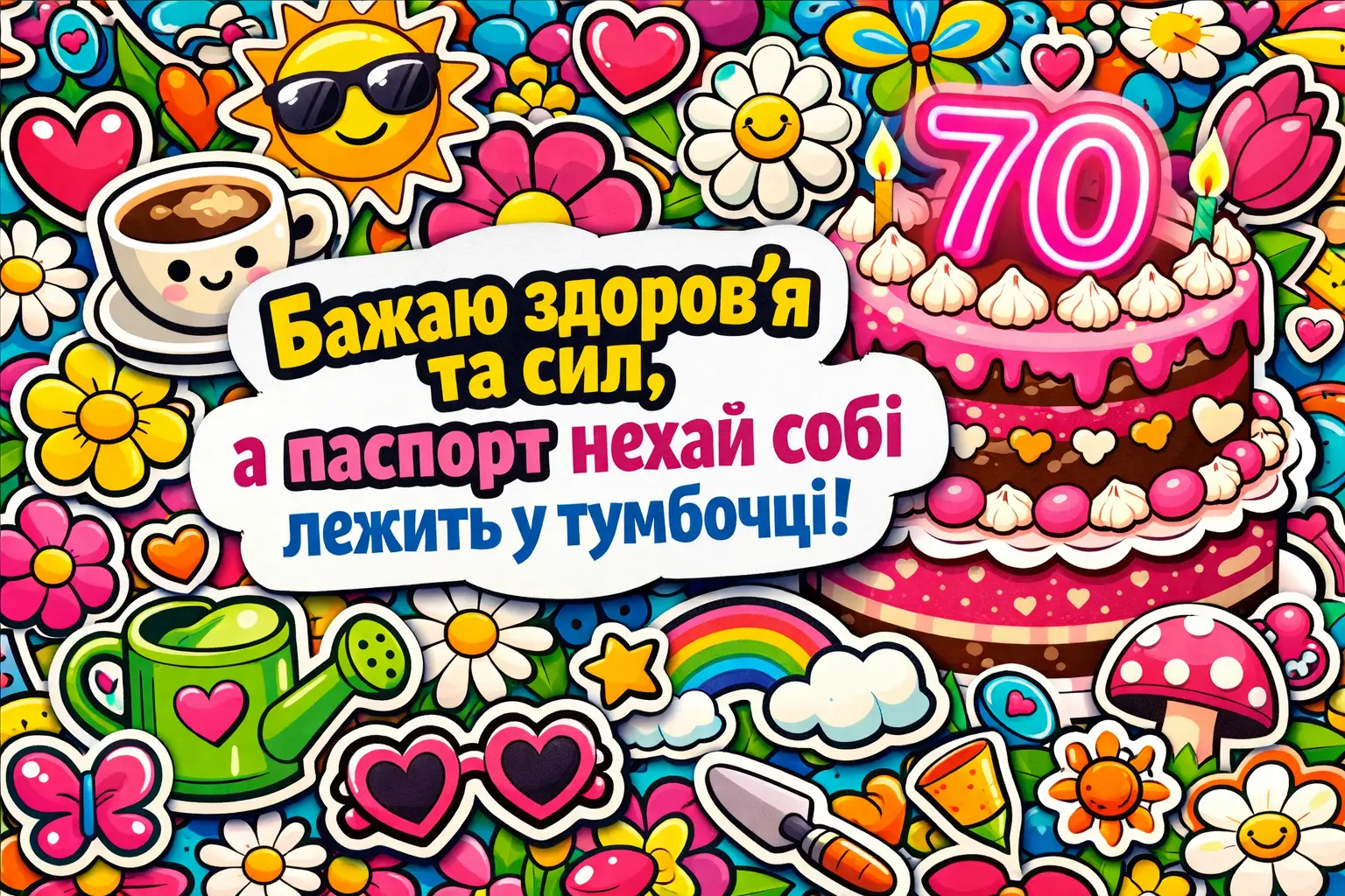 Привітання з 70-річним ювілеєм жінці: найкраща колекція щирих слів