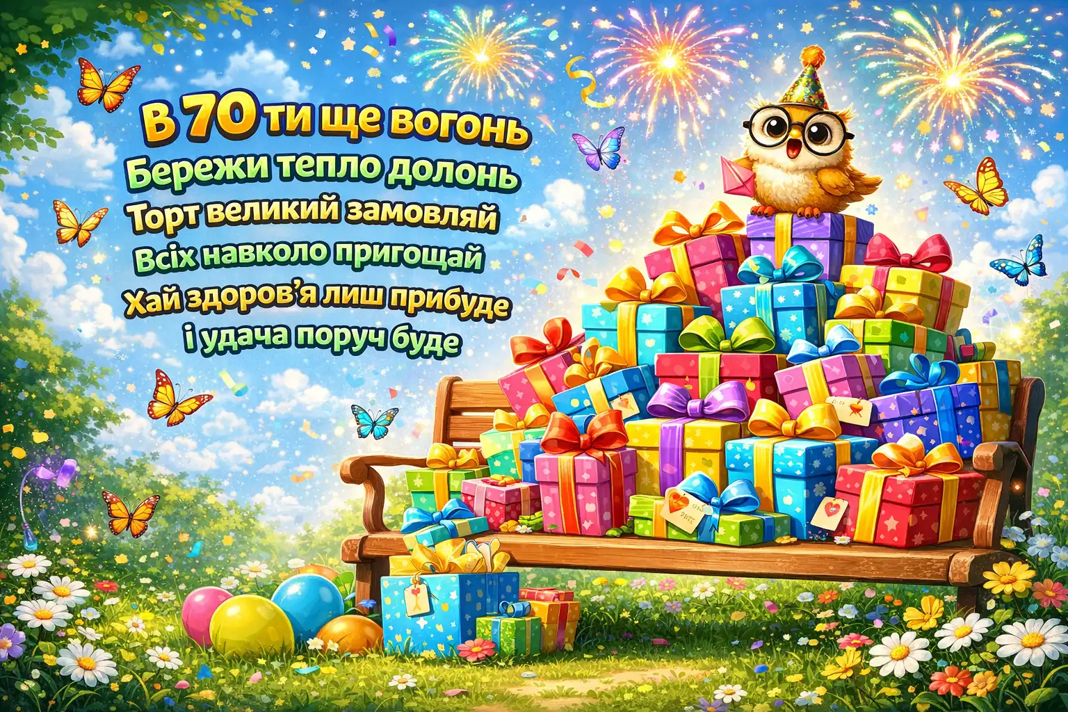 Привітання з 70-річним ювілеєм жінці: найкраща колекція щирих слів