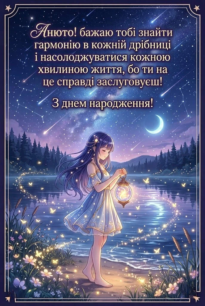 З днем народження, Анюта: найтепліші вітання у віршах та прозі