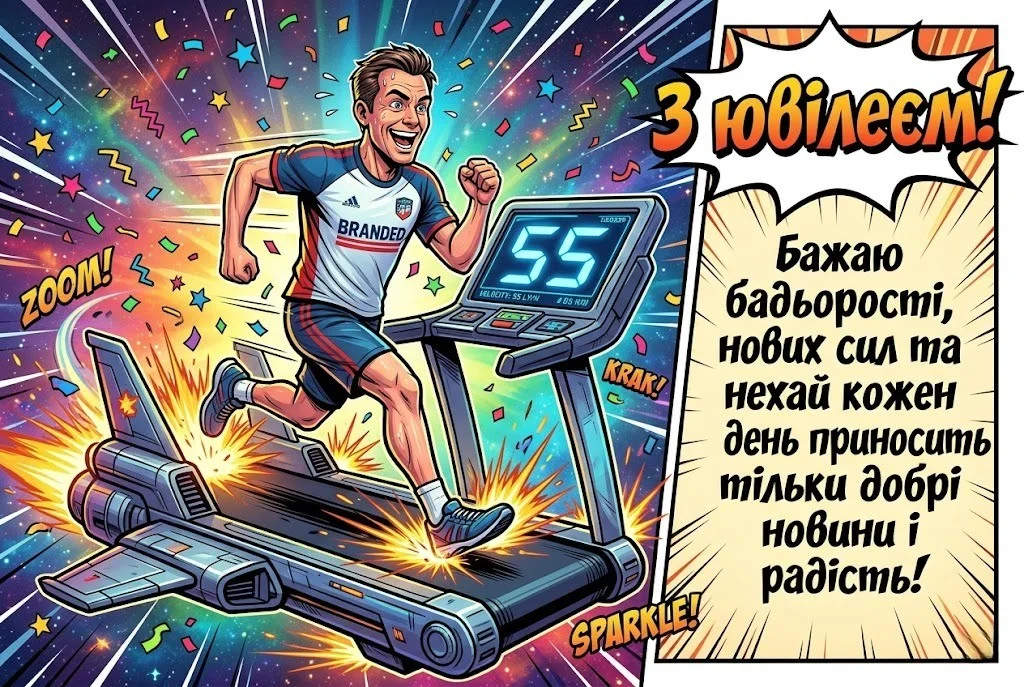 Привітання з ювілеєм 55 років: мудрі слова, що торкаються серця
