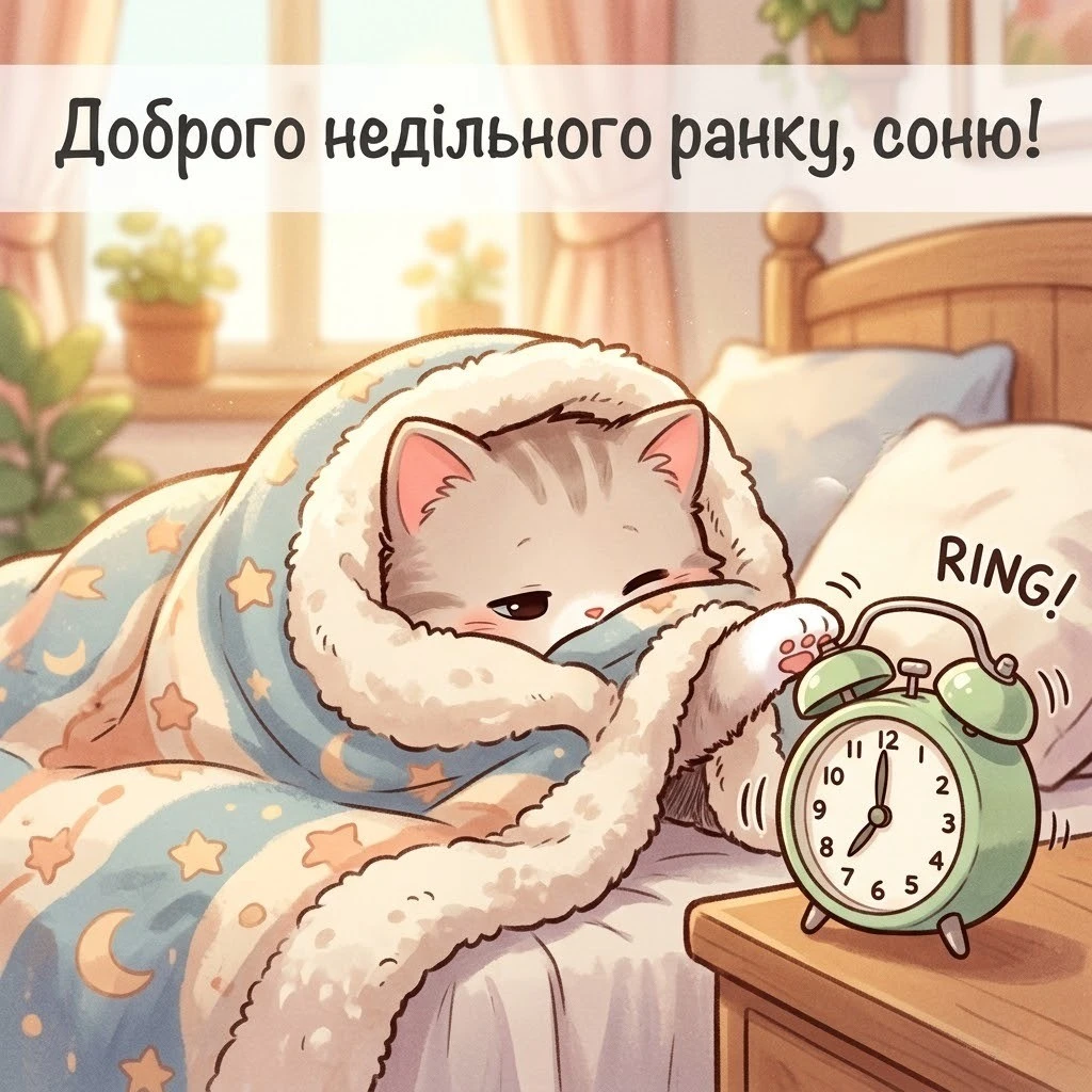 Доброго недільного ранку: душевні гіфки та красиві листівки для гарного настрою
