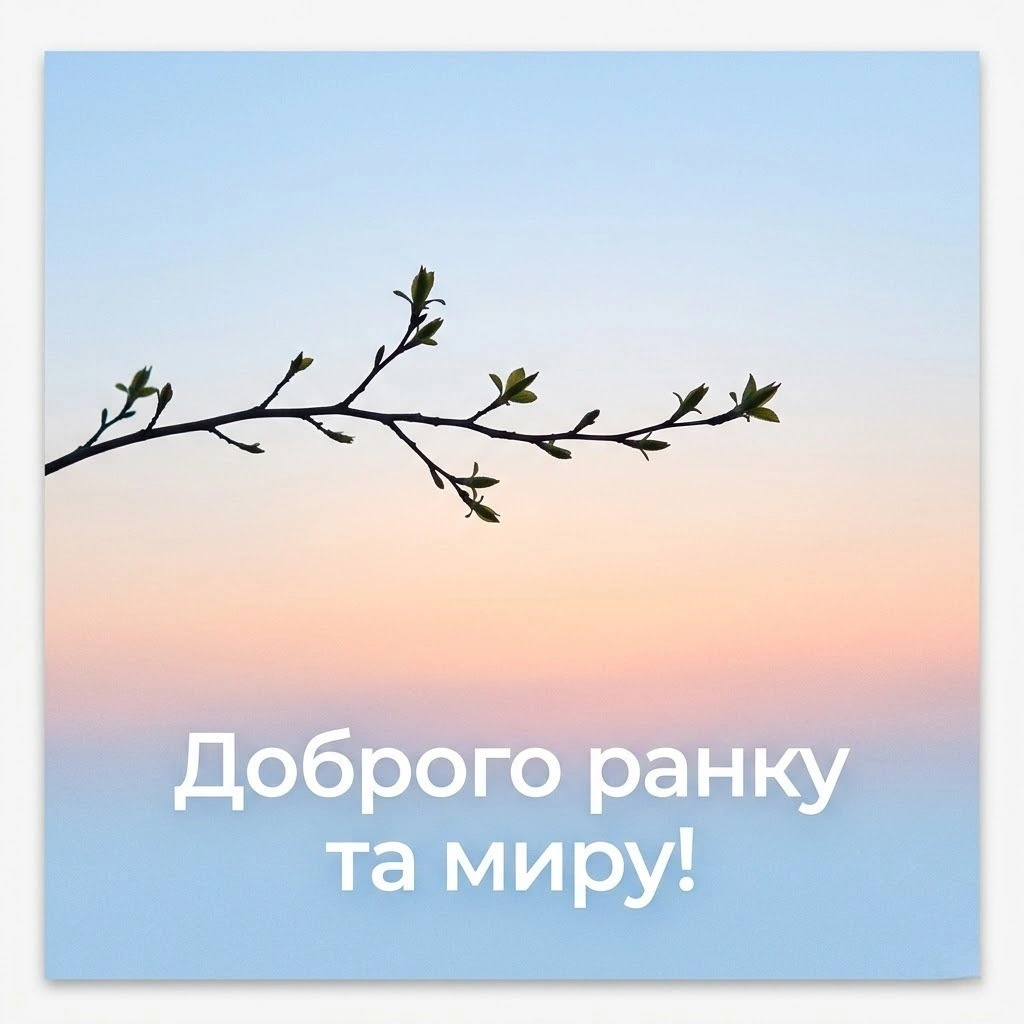 Доброго ранку: весняний ранок у ніжних картинках та душевних побажаннях