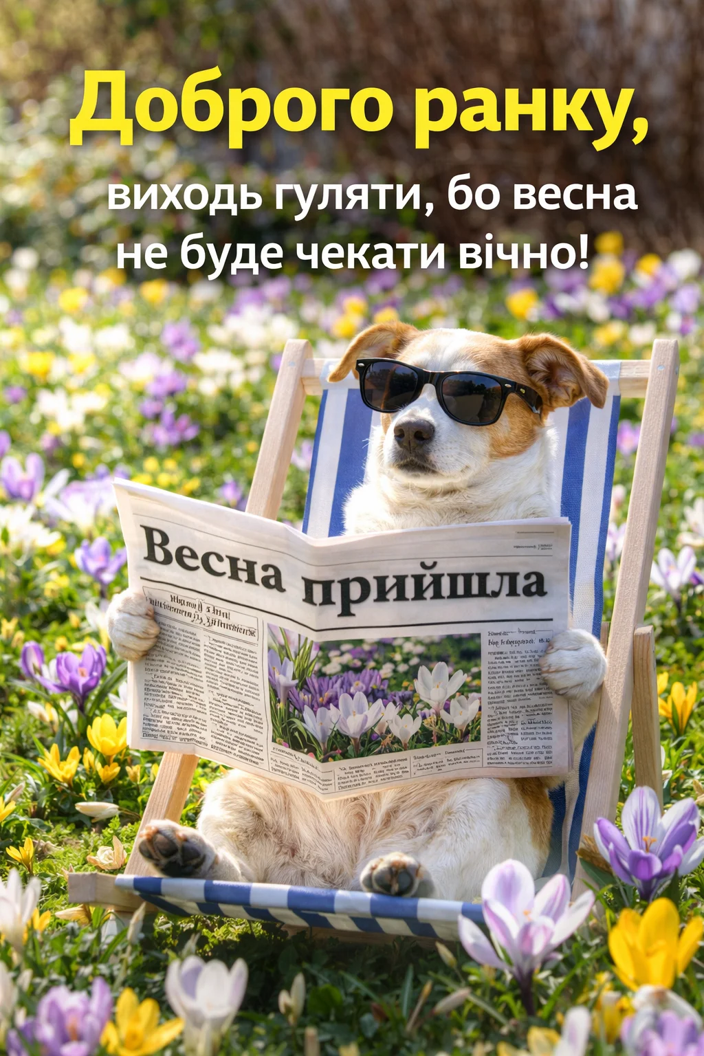 Доброго ранку: весняний ранок у ніжних картинках та душевних побажаннях