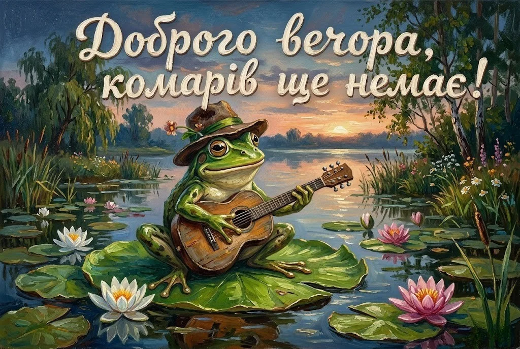 Доброго вечора: весняні картинки, прикольні побажання та порція гарного настрою