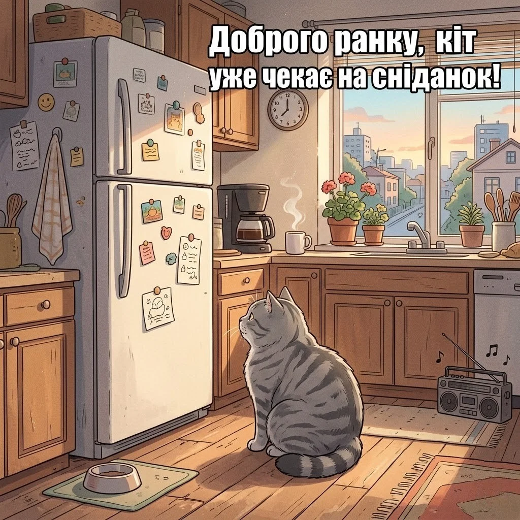 Доброго ранку та мирного неба: душевні картинки та листівки «Ми з України»