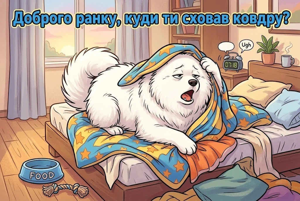 Доброго ранку та мирного неба: душевні картинки та листівки «Ми з України»
