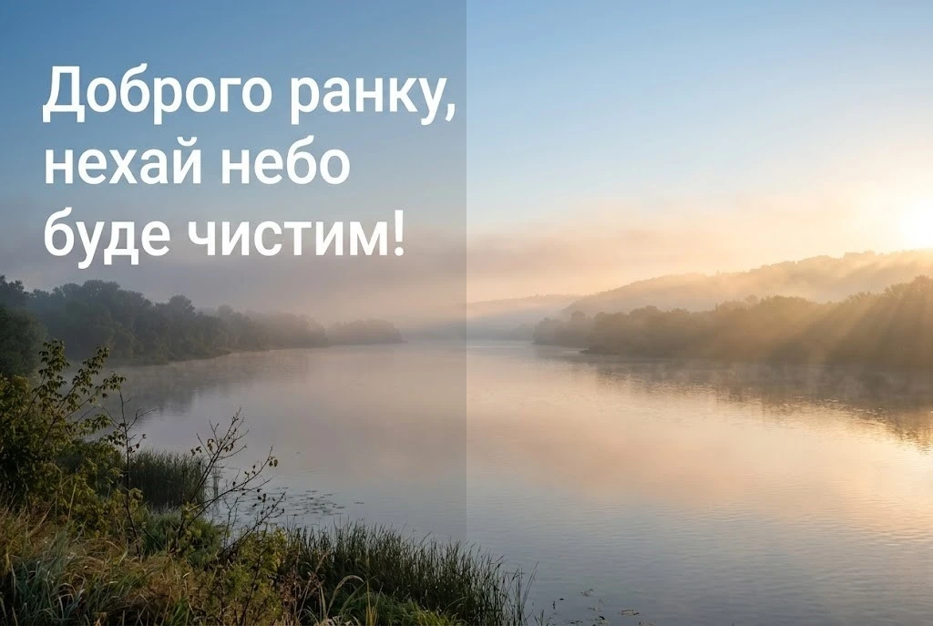 Доброго ранку та мирного неба: душевні картинки та листівки «Ми з України»