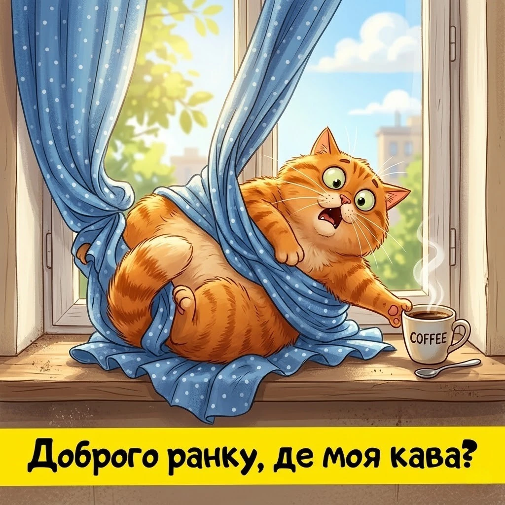 Доброго ранку та мирного неба: душевні картинки та листівки «Ми з України»