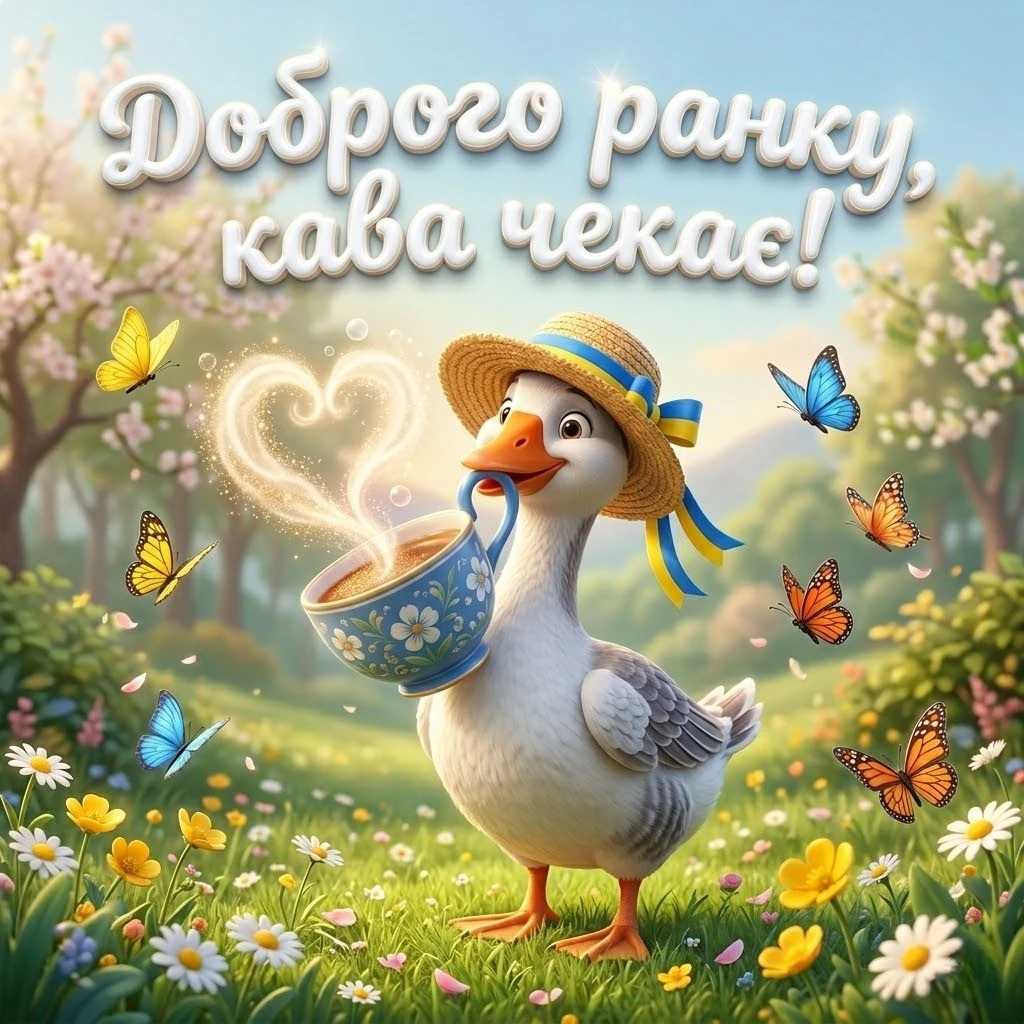 Доброго ранку: картинки весняні, патріотичні та надихаючі листівки для вільної України