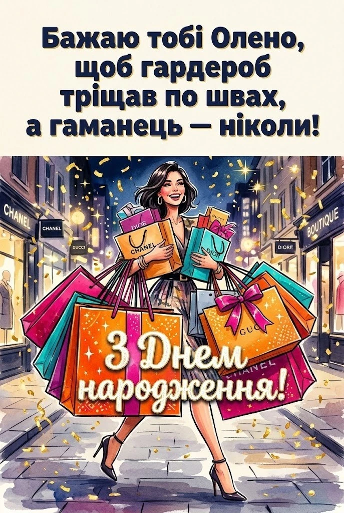 Найкращі привітання з днем народження для Олени: проза та вірші