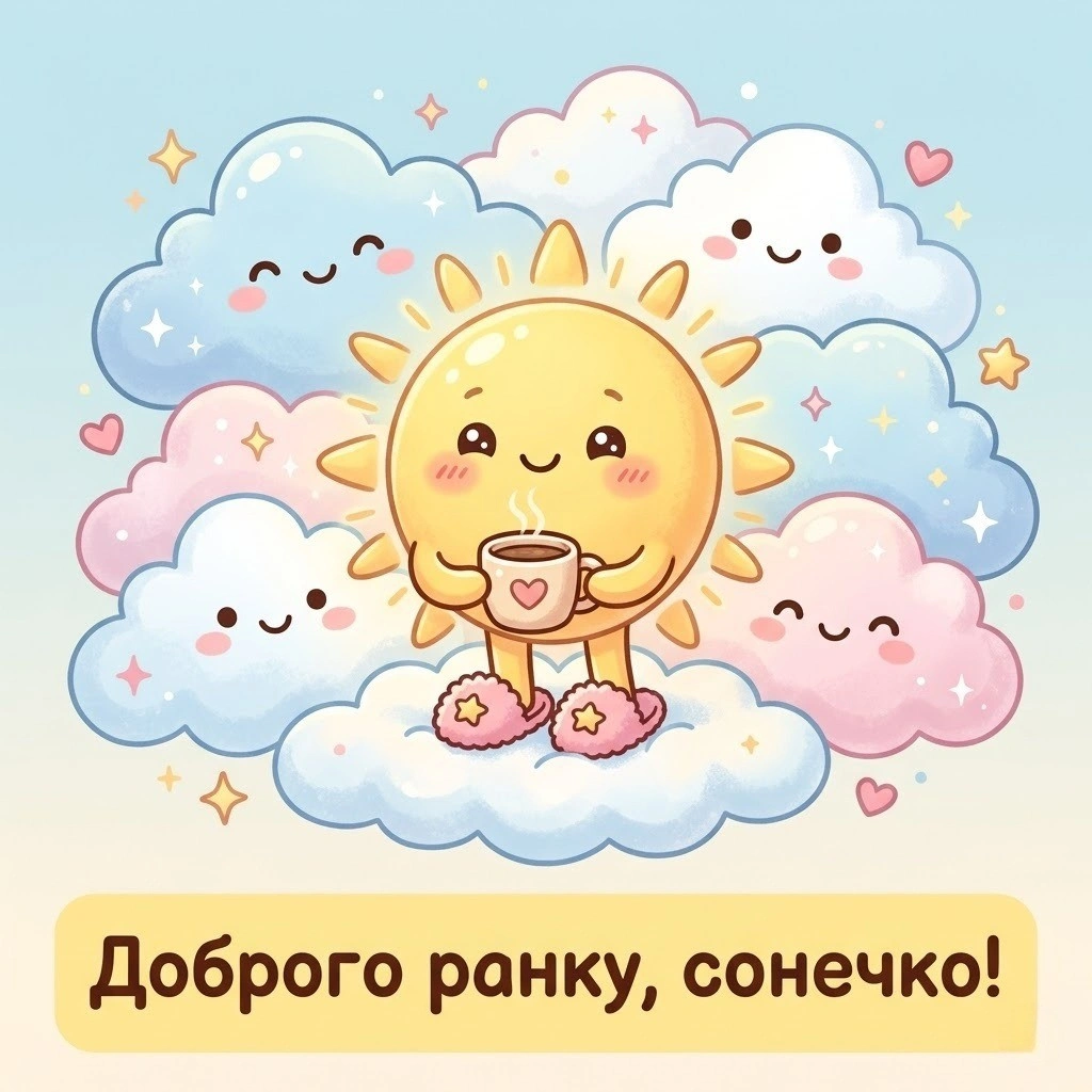 Доброго ранку, моє сонечко: найтепліші картинки та щирі побажання для гарного початку дня