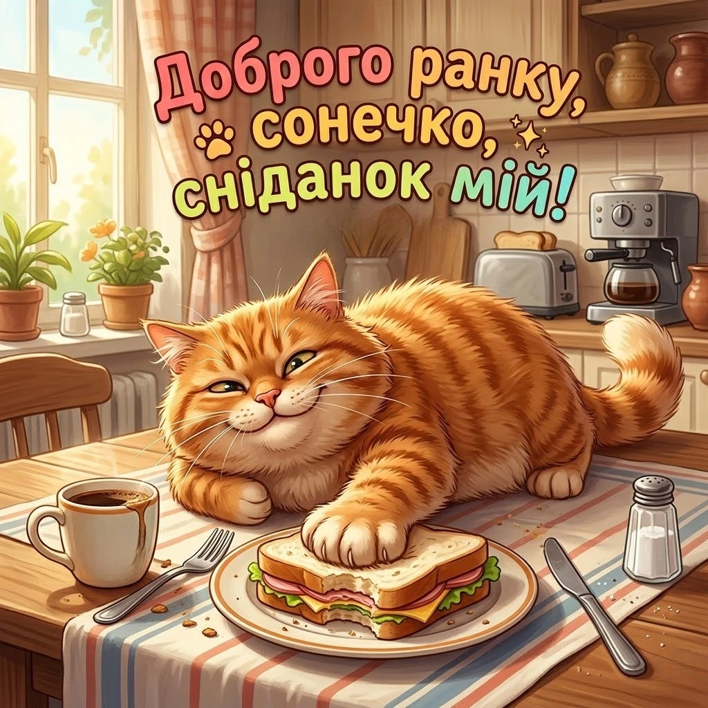 Доброго ранку, моє сонечко: найтепліші картинки та щирі побажання для гарного початку дня