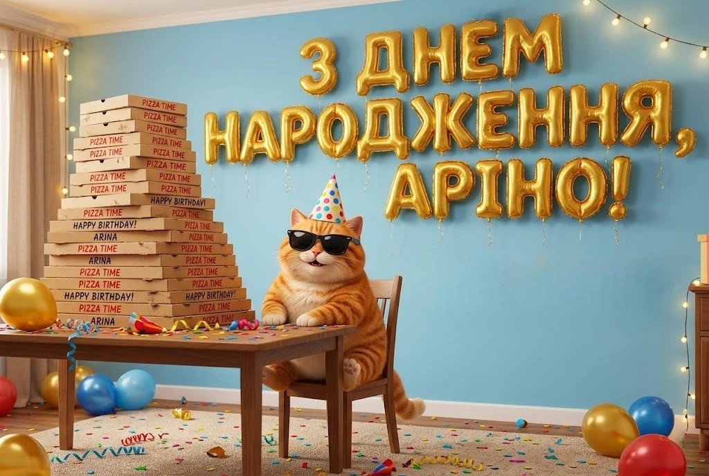 Найкращі привітання з днем народження для Аріни: щирі та сучасні побажання