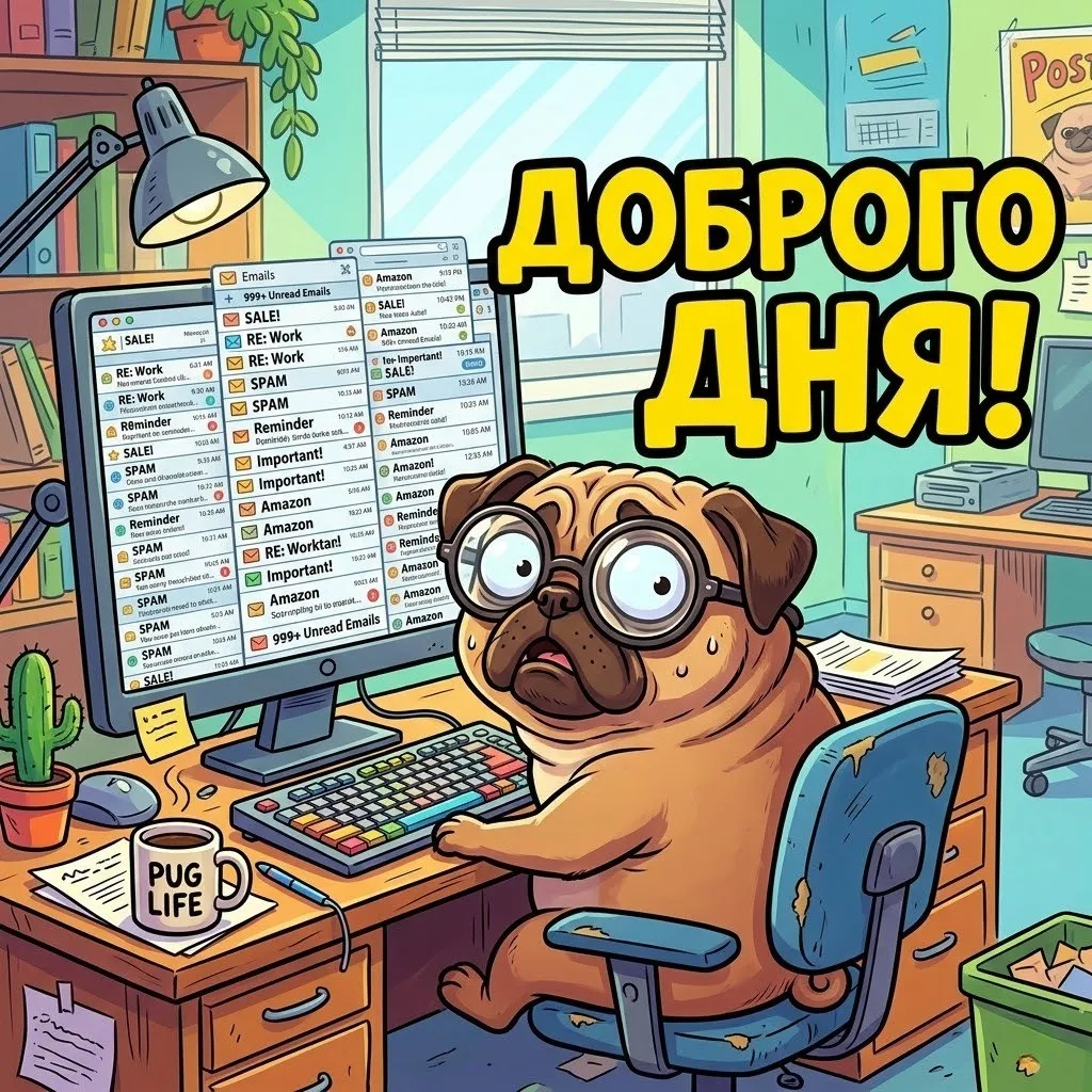 Доброго дня та гарного початку робочого тижня: гумор та прикольні листівки для бадьорого настрою
