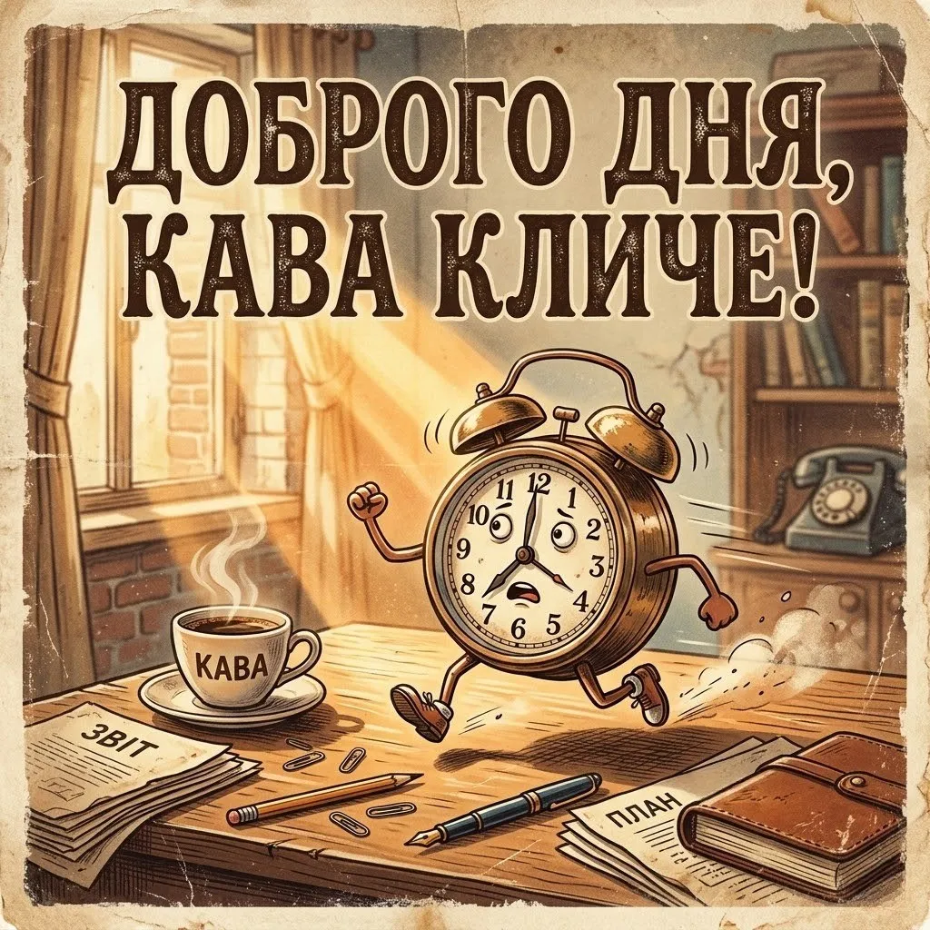 Доброго дня та гарного початку робочого тижня: гумор та прикольні листівки для бадьорого настрою