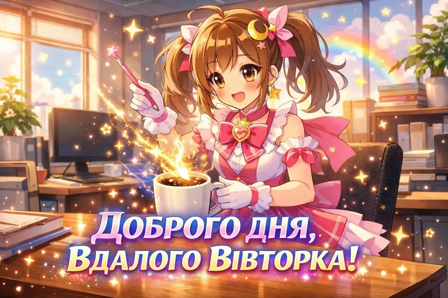 Доброго дня та гарного початку робочого тижня: гумор та прикольні листівки для бадьорого настрою