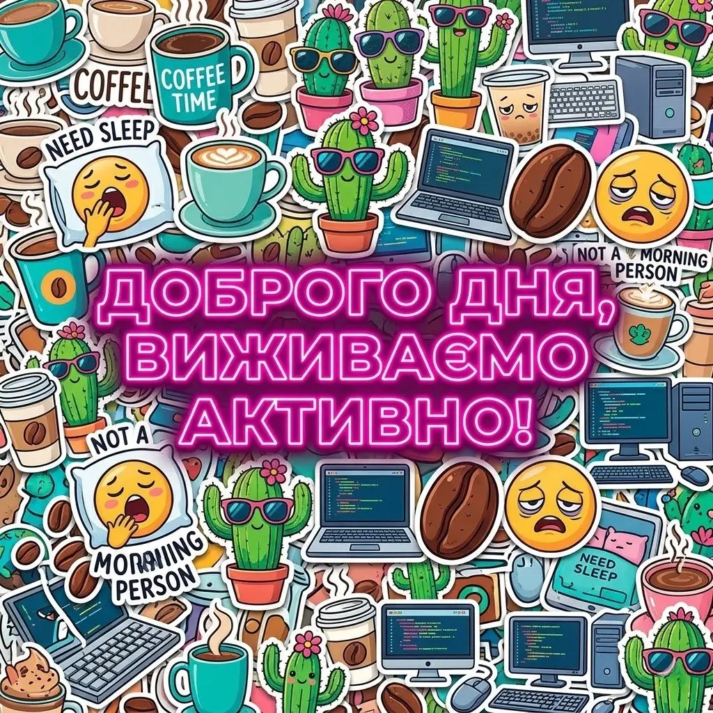 Доброго дня та гарного початку робочого тижня: гумор та прикольні листівки для бадьорого настрою