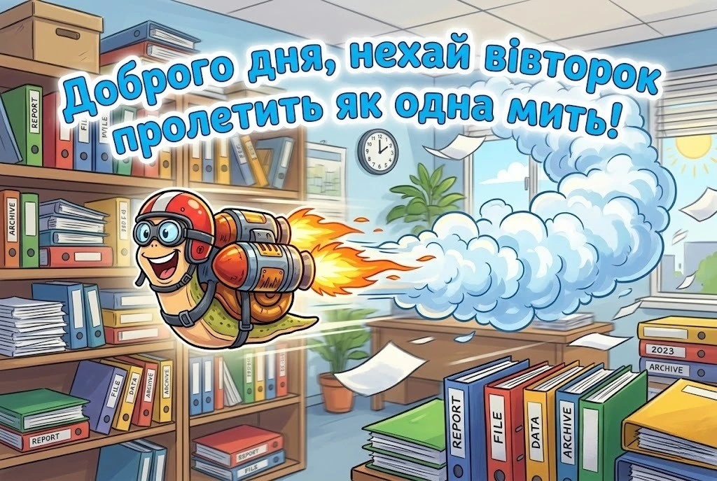 Доброго дня та гарного початку робочого тижня: гумор та прикольні листівки для бадьорого настрою