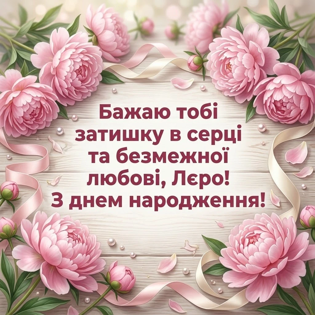 Оригінальні та зворушливі вітання з днем народження для Лєри