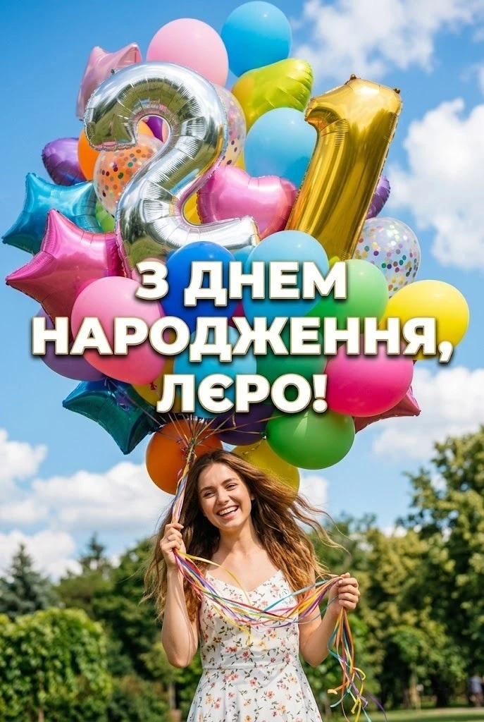Оригінальні та зворушливі вітання з днем народження для Лєри