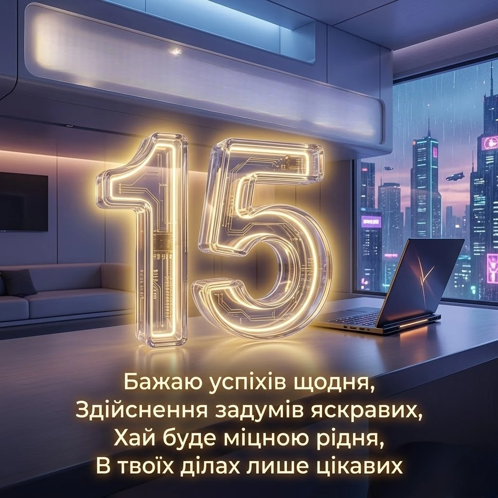 Зворушливі привітання онуку з 15-м днем народження від усієї родини