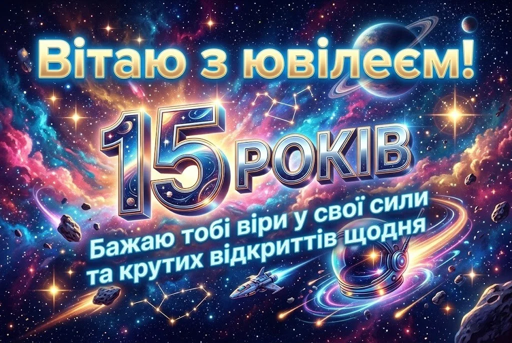 Зворушливі привітання онуку з 15-м днем народження від усієї родини