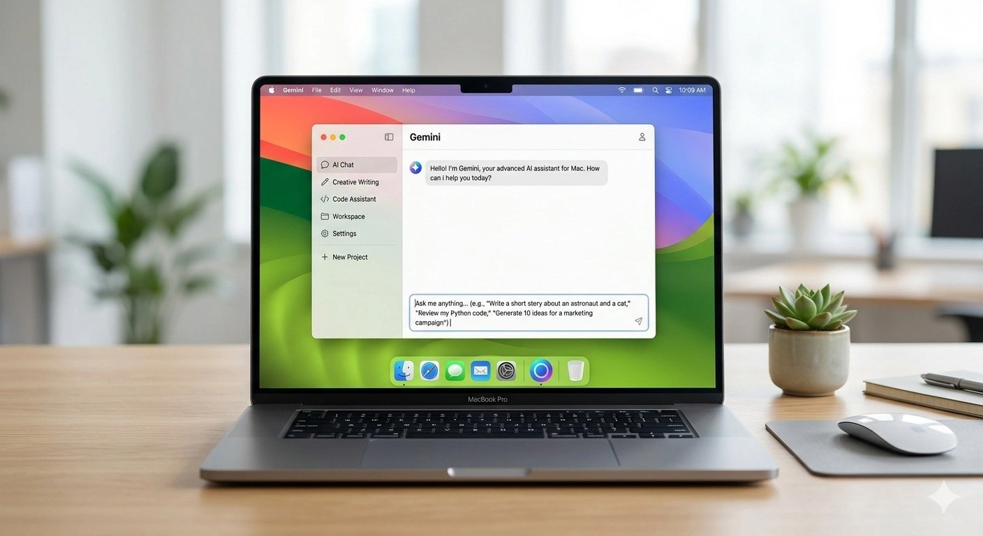 Десктопна еволюція ШІ: Google випустила офіційний застосунок Gemini для macOS