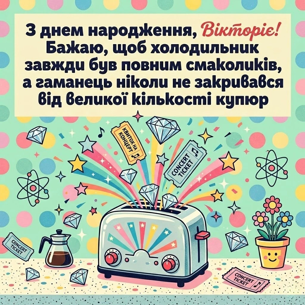 Найкращі привітання з днем народження для Вікторії: вірші, проза та щирі слова
