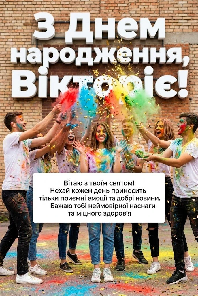 Найкращі привітання з днем народження для Вікторії: вірші, проза та щирі слова