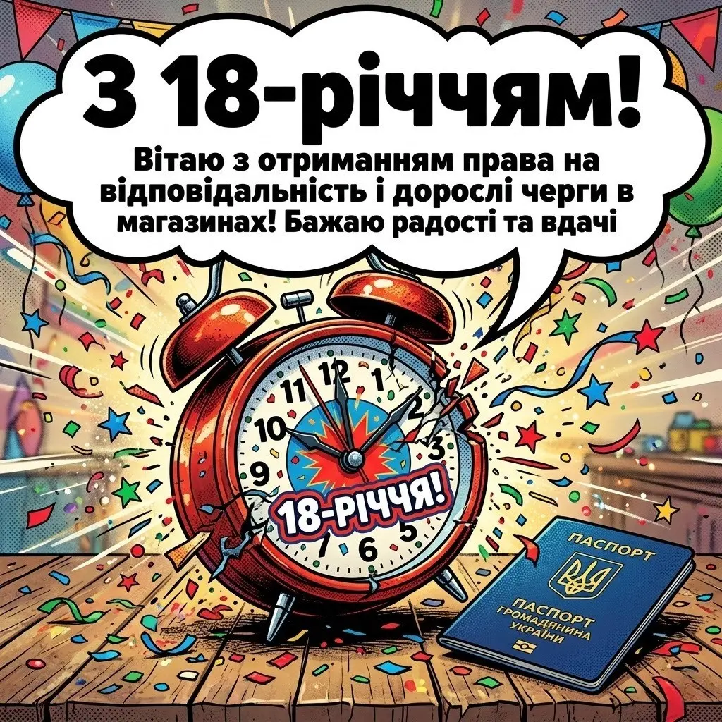 Побажання для онука на 18-річчя: настанови, підтримка та віра в успіх