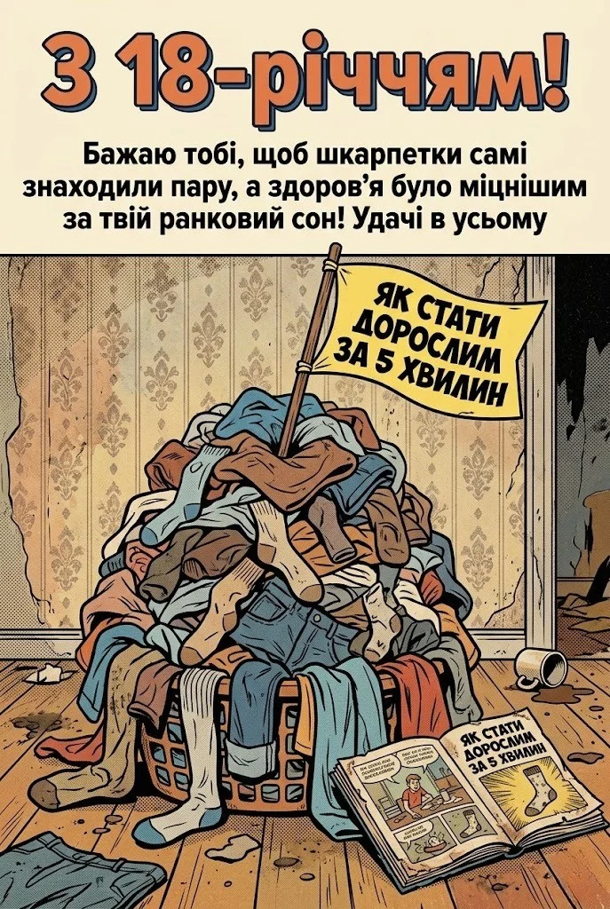 Побажання для онука на 18-річчя: настанови, підтримка та віра в успіх