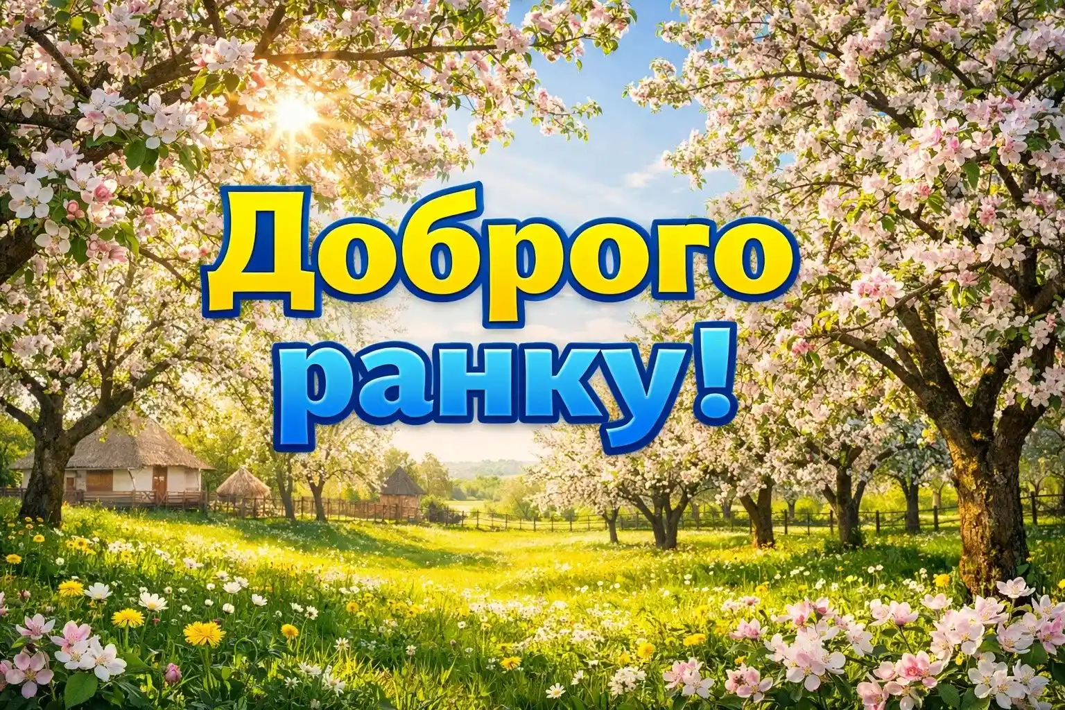 Доброго ранку: картинки, весна, Україна та найтепліші побажання для гарного настрою