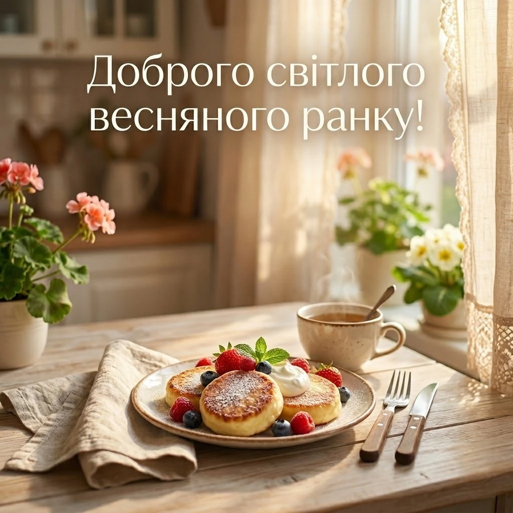 Доброго ранку: картинки, весна, Україна та найтепліші побажання для гарного настрою