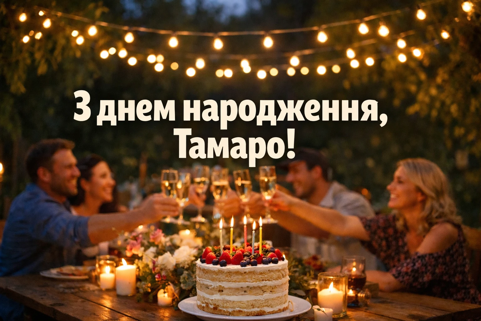 Найкращі привітання з днем народження для Тамари: щирі та душевні слова