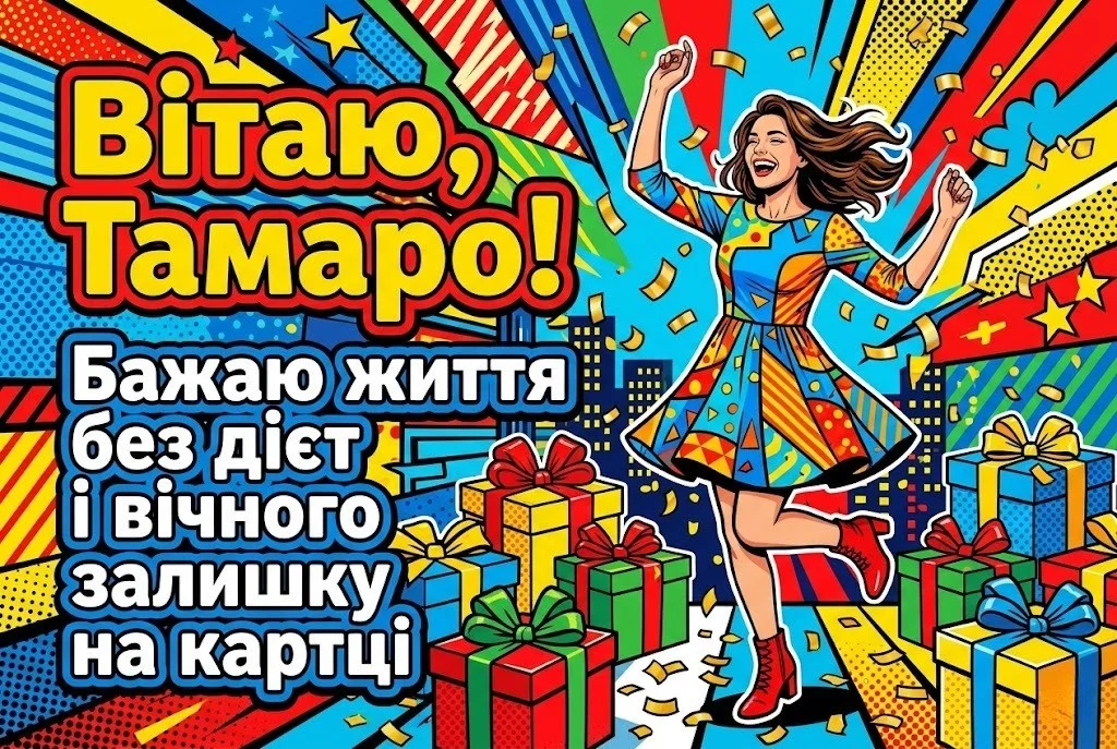 Найкращі привітання з днем народження для Тамари: щирі та душевні слова